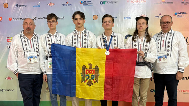 Republica Moldova a obținut o medalie de argint la Olimpiada Internațională de Informatică Republica Moldova a obținut o medalie de argint la Olimpiada Internațională de Informatică
