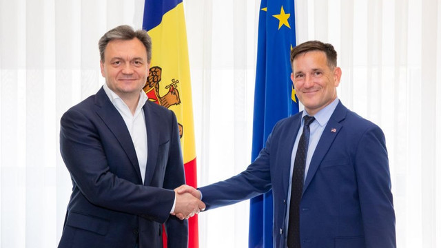 Dorin Recean a avut o întrevedere cu noul însărcinat cu afaceri ad interim al SUA în Republica Moldova, Nick Pietrowicz
Dorin Recean a avut o întrevedere cu noul însărcinat cu afaceri ad interim al SUA în Republica Moldova, Nick Pietrowicz