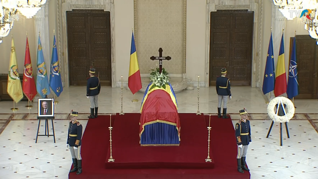 Programul funeraliilor de stat pentru Ion Iliescu. Înalți oficiali își iau rămas bun de la fostul președinte al României Programul funeraliilor de stat pentru Ion Iliescu. Înalți oficiali își iau rămas bun de la fostul președinte al României