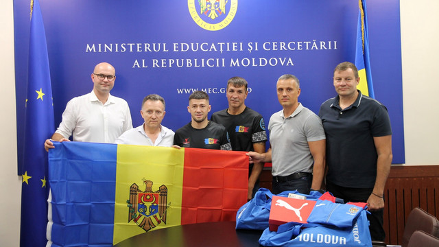 Republica Moldova participă, în premieră, la Jocurile Mondiale. Lotul național a primit drapelul țării