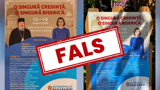 „Un nou val de propagandă politico-religioasă rusească în Republica Moldova”. Broșuri false cu Maia Sandu și Mitropolia Basarabiei „Un nou val de propagandă politico-religioasă rusească în Republica Moldova”. Broșuri false cu Maia Sandu și Mitropolia Basarabiei