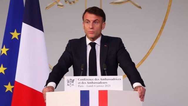 Dorința SUA este de a obține o încetare a focului în Ucraina, afirmă Macron după reuniunea cu Trump
Dorința SUA este de a obține o încetare a focului în Ucraina, afirmă Macron după reuniunea cu Trump