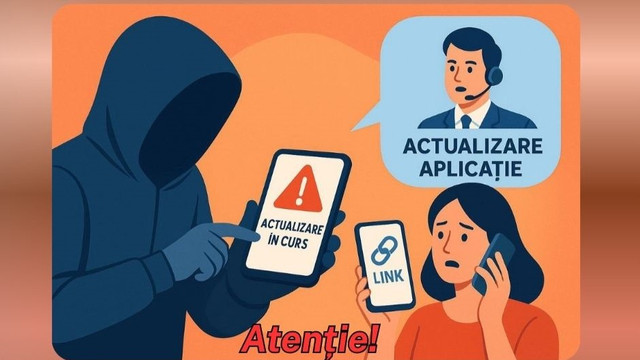Avertisment de la Poliție: Un nou tip de fraudă telefonică ce vizeză aplicațiile bancare 