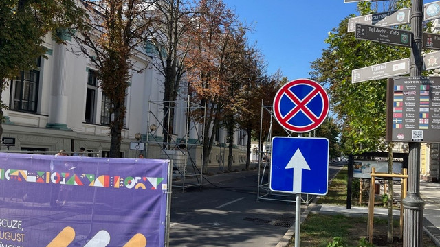 Traficul rutier pe anumite străzi din Chișinău va fi suspendat în acest weekend