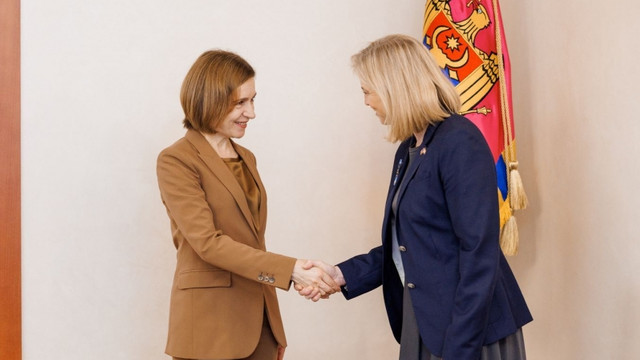 Maia Sandu s-a întâlnit cu ministrul federal pentru Afaceri Europene și Internaționale al Austriei, Beate Meinl-Reisinger. Ce au discutat 