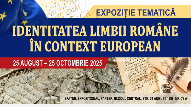Biblioteca Națională inagurează expoziția „Identitatea Limbii Române în context european” Biblioteca Națională inagurează expoziția „Identitatea Limbii Române în context european”