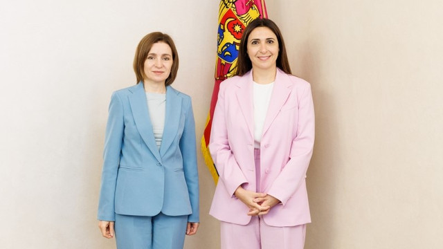 Maia Sandu s-a întâlnit cu viceministra pentru afaceri europene a Ciprului, Marilena Raouna Maia Sandu s-a întâlnit cu viceministra pentru afaceri europene a Ciprului, Marilena Raouna