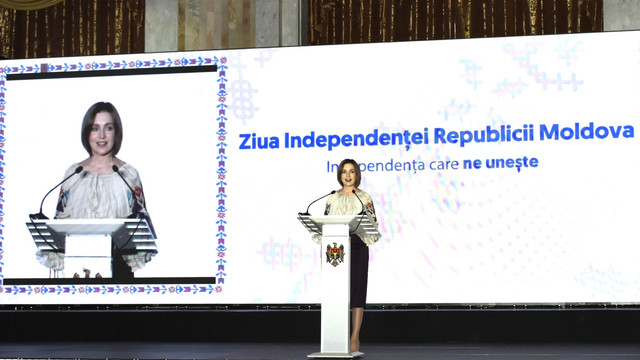 Recepție prezidențială dedicată celor 34 de ani de Independență a Republicii Moldova. Maia Sandu: „Am pornit la drum cu o viziune curajoasă – să avem un stat liber, democratic, așezat în familia popoarelor europene”  Recepție prezidențială dedicată celor 34 de ani de Independență a Republicii Moldova. Maia Sandu: „Am pornit la drum cu o viziune curajoasă – să avem un stat liber, democratic, așezat în familia popoarelor europene”