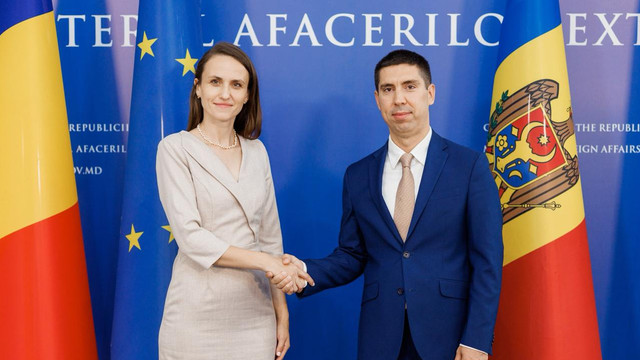 LIVE | Conferința de presă comună susținută de ministrul afacerilor externe al Republicii Moldova, Mihai Popșoi și ministra afacerilor externe a României, Oana Țoiu LIVE | Conferința de presă comună susținută de ministrul afacerilor externe al Republicii Moldova, Mihai Popșoi și ministra afacerilor externe a României, Oana Țoiu