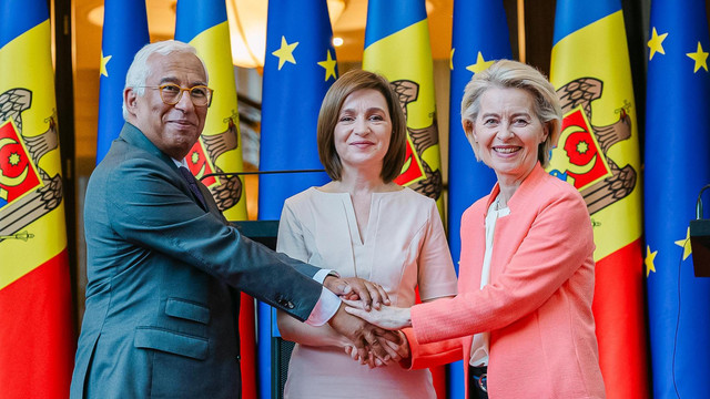 Ursula von der Leyen: „Sărbătorim democrația Republicii Moldova și dragostea sa pentru libertate” Ursula von der Leyen: „Sărbătorim democrația Republicii Moldova și dragostea sa pentru libertate”