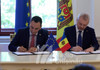 FOTO | „O confirmare că locul nostru este în familia europeană”. Comisarul european Glenn Micallef și Sergiu Prodan au semnat acordul de aderare a Republicii Moldova la programul „Europa Creativă” 