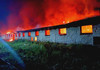 Incendiu de proporții în raionul Rîșcani. Trei sute de animale au fost salvate dintr-un adăpost mistuit de flăcări (FOTO)
