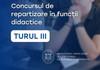Ministerul Educației anunță turul III al Concursului național de repartizare a absolvenților în funcții didactice vacante