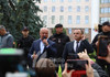 Mai mulți simpatizanți ai Blocului Patriotic, alături de liderii formațiunii, au protestat în fața Parlamentului, după rezultatele de la alegeri (FOTO)