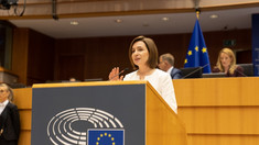 Maia Sandu va efectua o vizită oficială la Strasbourg: Șefa statului va susține un discurs în plenul Parlamentului European
