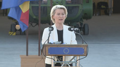 Mesajul Ursulei von der Leyen pentru Republica Moldova, transmis de la baza Kogălniceanu: „Îi vom sta mereu alături”