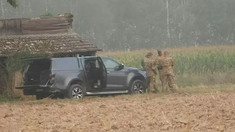 FOTO/VIDEO | Imagini cu locul unde a fost găsită una dintre dronele rusești doborâte în Polonia
