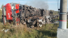 VIDEO | Val de incidente pe căile ferate ruse: Două trenuri au deraiat în zone diferite din Leningrad, explozie în Oriol
