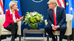 Ursula von der Leyen a discutat cu Trump despre noi măsuri pentru a crește presiunea asupra Rusiei