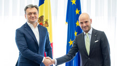 Sprijinul oferit de Italia Republicii Moldova în procesul de aderare la UE, discutat de premierul Dorin Recean și ambasadorul italian la Chișinău, Giuseppe Maria Perricone