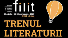 FILIT Chișinău aduce o călătorie cu Trenul Literaturii și o discuție cu tema „Chișinău – locul perfect de întâlnire dintre Est și Vest”, în cadrul evenimentului „Literatura la Castel” 