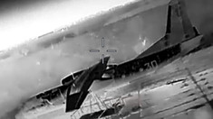 Ucraina susține că a distrus două avioane rusești An-26 și două stații radar în Crimeea. Imagini cu operațiunea (VIDEO)