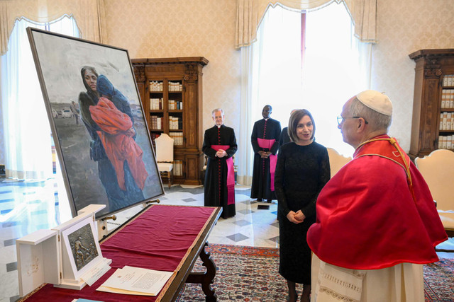 Maia Sandu, primită în audiență la Papa Leon al XIV-lea: „Sanctitatea Sa m-a asigurat că Moldova este văzută, că Moldova este auzită”