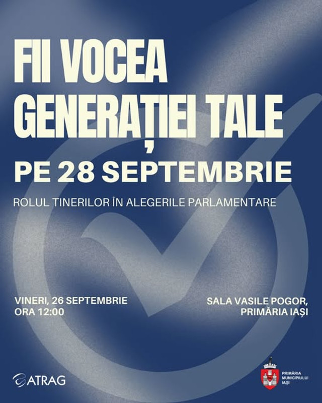 Conferință despre importanța alegerilor parlamentare din Republica Moldova, organizată astăzi la Iași de Asociația Tinerilor Români din Afara Granițelor