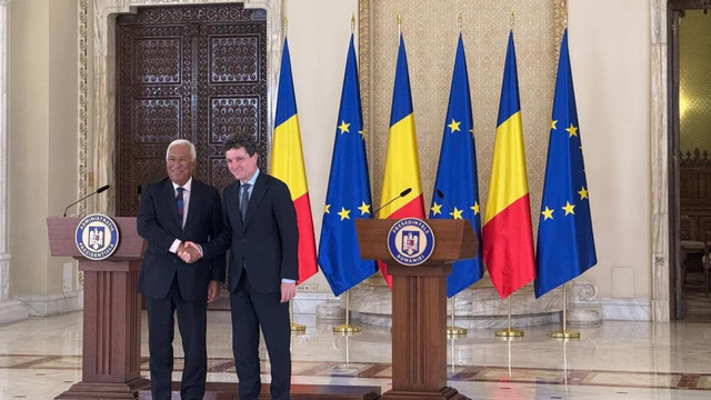 Extinderea UE și susținerea pentru Republica Moldova, discutate la București de Nicușor Dan și președintele Consiliului European, António Costa Extinderea UE și susținerea pentru Republica Moldova, discutate la București de Nicușor Dan și președintele Consiliului European, António Costa