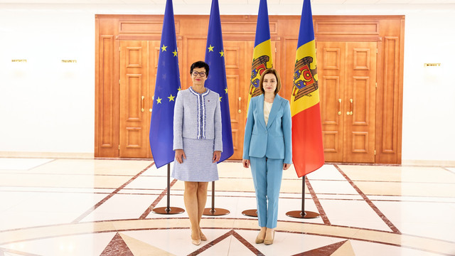 Marta Kos s-a întâlnit cu Maia Sandu. Comisara europeană a felicitat R. Moldova pentru progresele în drumul spre aderarea la UE (FOTO) Marta Kos s-a întâlnit cu Maia Sandu. Comisara europeană a felicitat R. Moldova pentru progresele în drumul spre aderarea la UE (FOTO)