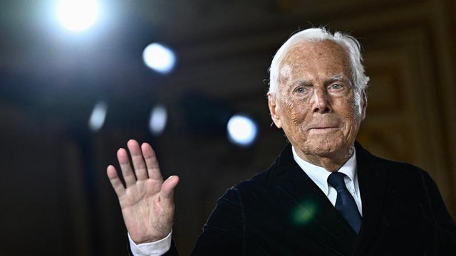 Designerul italian Giorgio Armani a decedat la vârsta de 91 de ani Designerul italian Giorgio Armani a decedat la vârsta de 91 de ani