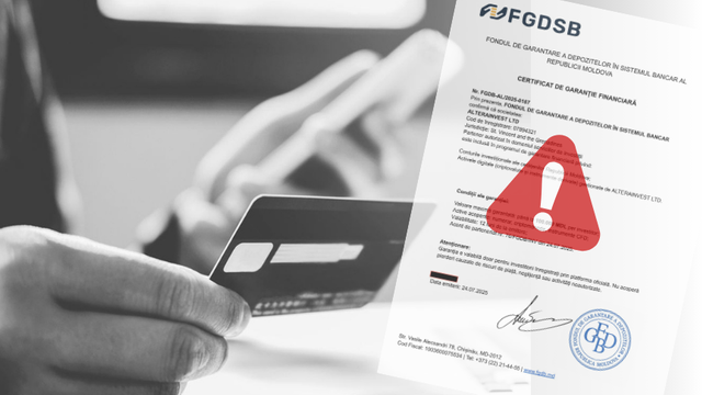 Fondul de Garantare a Depozitelor în Sistemul Bancar avertizează asupra tentativelor de fraudă în numele instituției
Fondul de Garantare a Depozitelor în Sistemul Bancar avertizează asupra tentativelor de fraudă în numele instituției