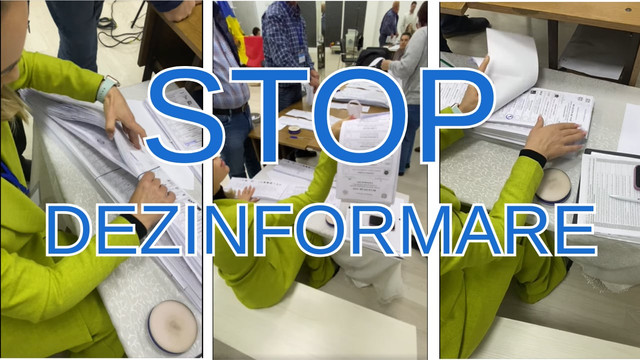 CEC dezminte un video fals distribuit în mediul online cu presupuse fraude electorale CEC dezminte un video fals distribuit în mediul online cu presupuse fraude electorale