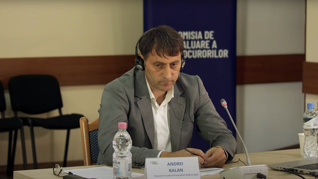 Un procuror de la Procuratura Anticorupție a picat evaluarea externă 