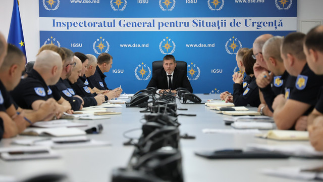 Noul șef al IGSU, Aurel Baciu, a fost prezentat colectivului 