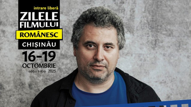 „Zilele Filmului Românesc la Chișinău”, ed. a XI-a | Cunoscutul regizor Radu Jude va fi celebrat în cadrul evenimentului cinematografic, la care Radio Chișinău este partener media 