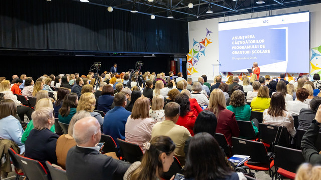 Peste 120 de școli din Republica Moldova vor beneficia de granturi de peste 4,3 milioane de dolari, oferite în cadrul proiectului Băncii Mondiale
