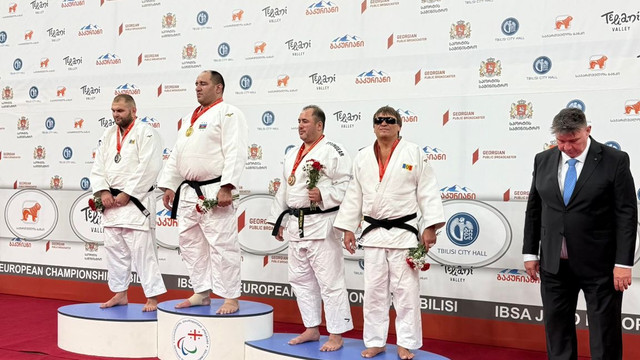 Ion Basoc și Oleg Crețul, medaliați la Campionatul European de para judo de la Tbilisi Ion Basoc și Oleg Crețul, medaliați la Campionatul European de para judo de la Tbilisi