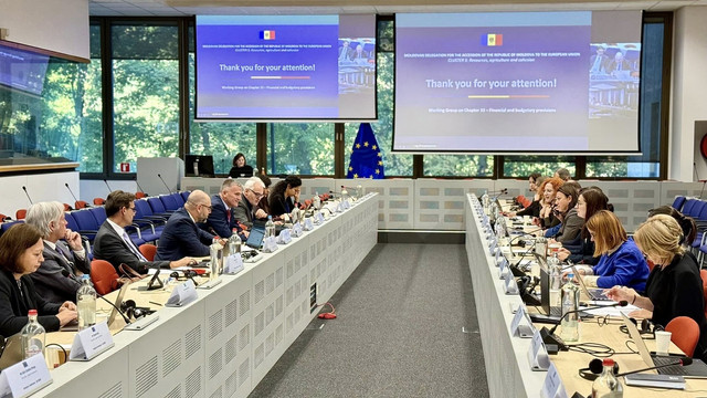 Republica Moldova a încheiat procesul de screening bilateral cu Bruxellesul. Cristina Gherasimov: „Ceea ce am reușit în doar 15 luni este o mare performanță” (FOTO) Republica Moldova a încheiat procesul de screening bilateral cu Bruxellesul. Cristina Gherasimov: „Ceea ce am reușit în doar 15 luni este o mare performanță” (FOTO)