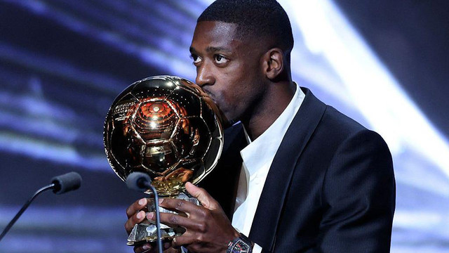 Atacantul francez Ousmane Dembele a câștigat trofeul „Balonul de Aur”