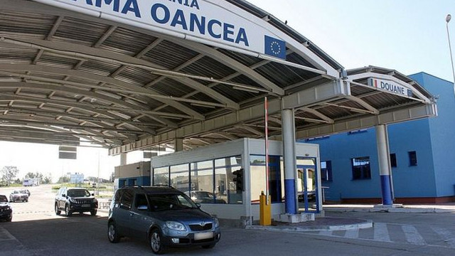 Activitatea la punctul de trecere a frontierei „Cahul–Oancea”, sistată temporar 