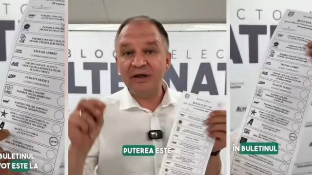 ELECTORALA 2025 | CEC a sancționat Blocul Electoral „Alternativa” pentru utilizarea buletinului de vot în campania electorală