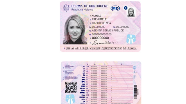 Un nou tip de permis de conducere va fi eliberat în Republica Moldova. Cum va arăta și când intră în vigoare