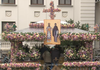 Pelerinajul religios de la Iași. O slujbă a fost oficiată de Mitropolitul Moldovei și Bucovinei, ÎPS Teofan, Episcopul Basarabiei de Sud, PS Veniamin și Episcopul de Bălți, PS Antonie