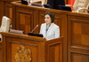 Maia Sandu va ține un discurs în prima ședință a noului Parlament