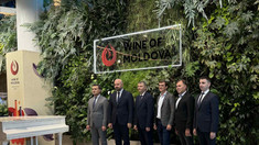Standul de țară „Wine of Moldova”, inaugurat la aeroportul din Chișinău înainte de Ziua Națională a Vinului 