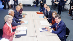 Nicușor Dan, la Copenhaga: Există o voință puternică din partea UE pentru ca cel târziu în 2028 Republica Moldova să devină parte a blocului comunitar