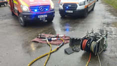 Două persoane, descarcerate în urma unui accident rutier în raionul Cantemir (FOTO)