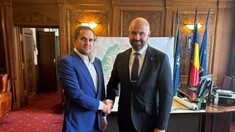Întrevedere la București între Vladimir Bolea și omologul său român, Ciprian Șerban. Proiectele de infrastructură și negocierile cu UE pentru finanțare prin programul SAFE, pe agenda discuțiilor 