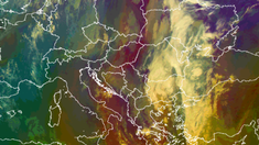 „Va ieși către Ucraina și Republica Moldova”. Traseul ciclonului Barbara, care aduce fenomene meteo extreme în România